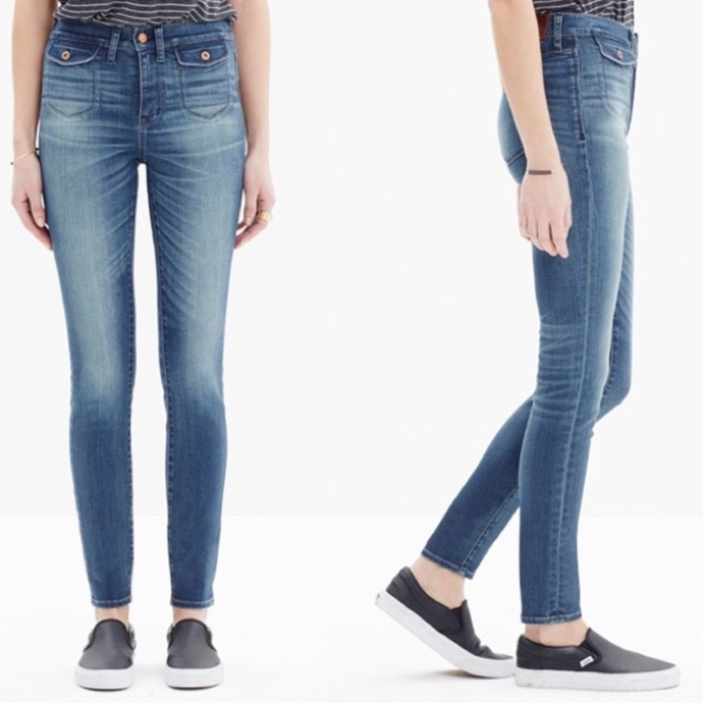 Madewell High Riser Crop